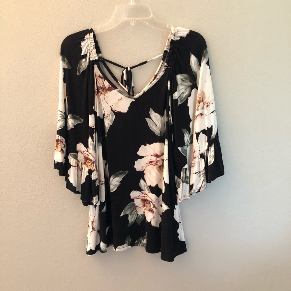 Floral blouse